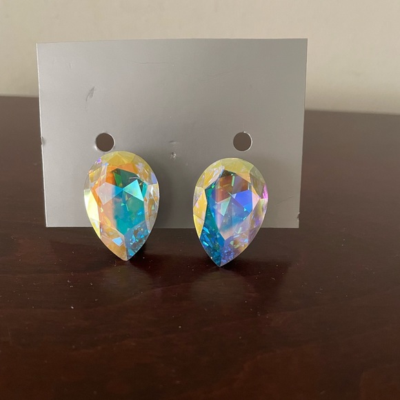 2 pair of Swarovski vintage crystal earrings - Picture 5 of 7